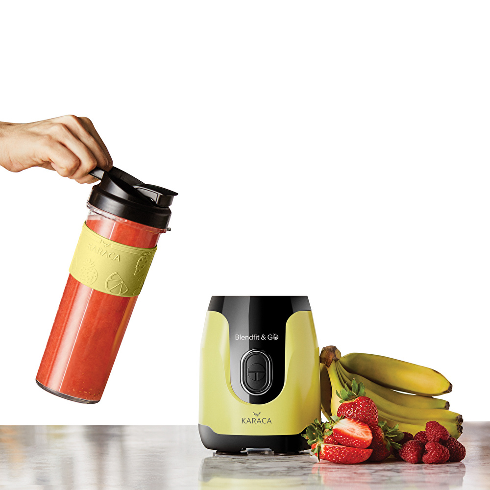 Karaca Blendfit Go Personal Kişisel Smoothie Blender Lime görseli 8