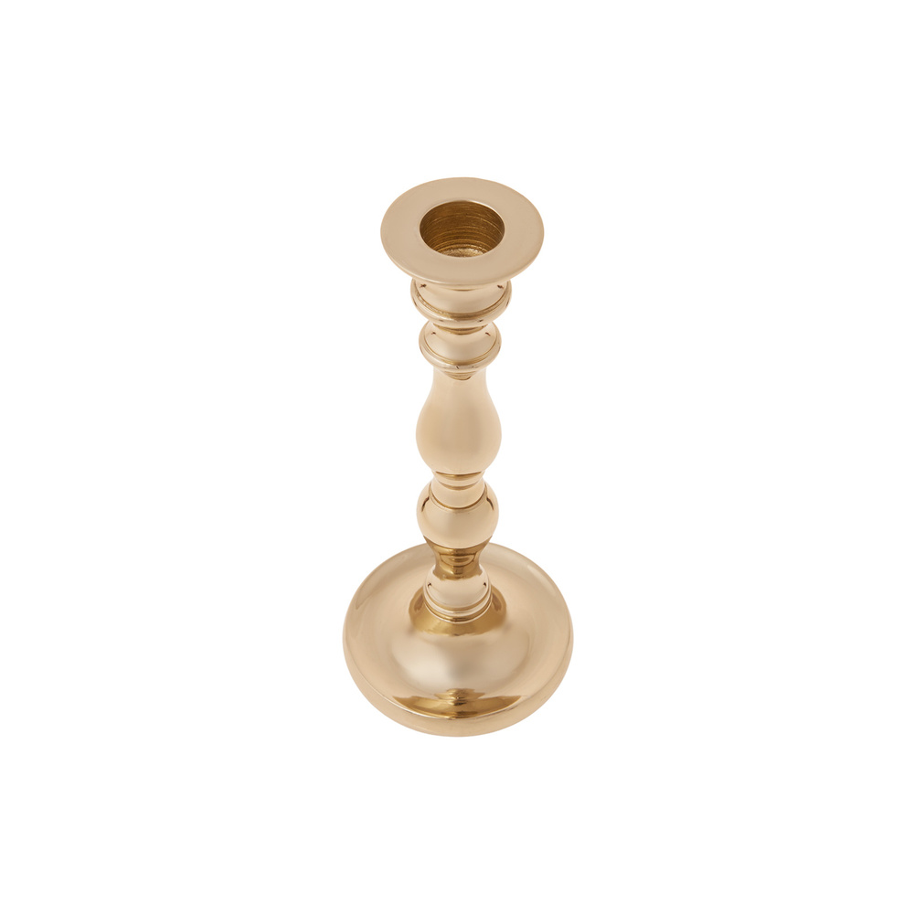 Karaca Home Lara Şamdan 2li Set 22,75cm Gold görseli 4