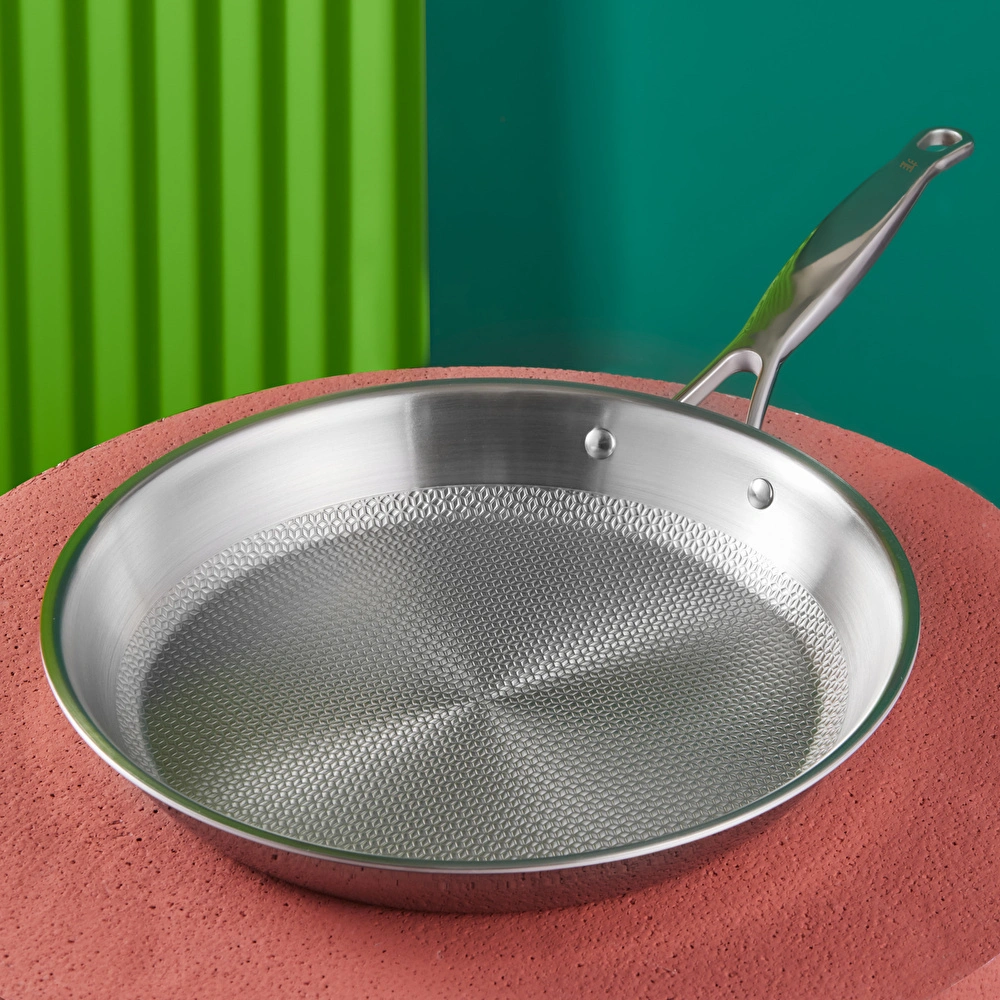 Karaca Powersteel 3Ply 316+ İndüksiyon Tabanlı Çelik Tava 30 Cm görseli 2