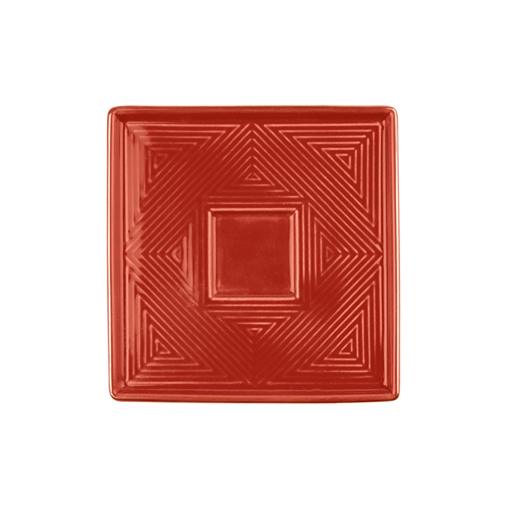 Karaca Art Deco Kırmızı 2 Kişilik Kahve Fincanı Takımı 90 ml görseli 5