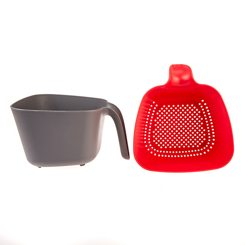 Karaca Nell Gray Red 2li Süzgeç görseli 5