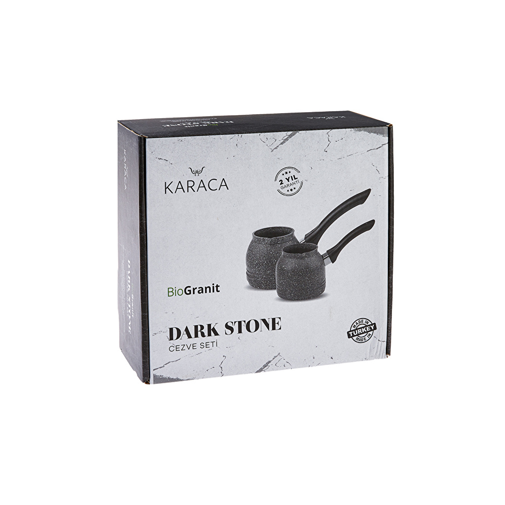 Karaca Darkstone 2li Cezve Seti   görseli 5