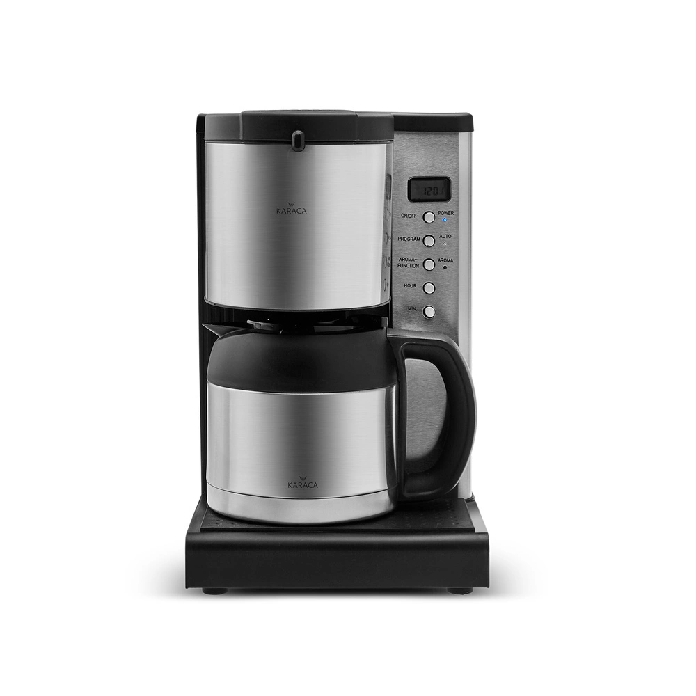 Karaca Coffee Art Aroma Zamanlayıcılı ve Çelik Termos Karaflı Filtre Kahve Makinesi 1,35L görseli 4