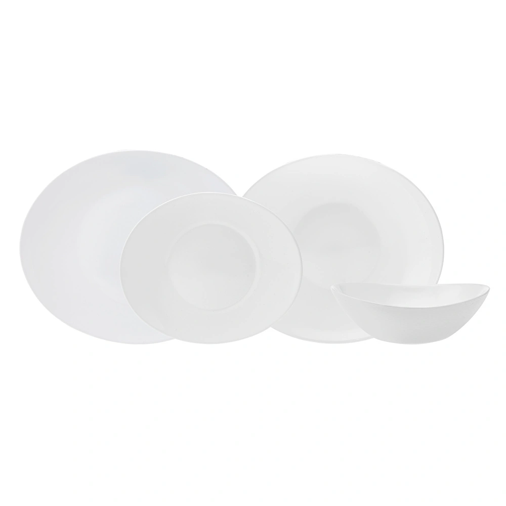 Karaca White Pure 24 Parça 6 Kişilik Yemek Takımı görseli 8