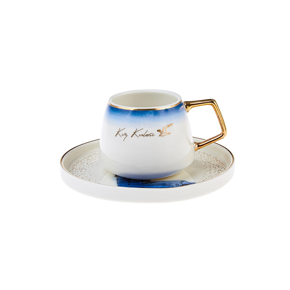 Karaca X İst Collection  istanbul 6 Kişilik Kahve Fincanı Takımı 100 ml görseli 6