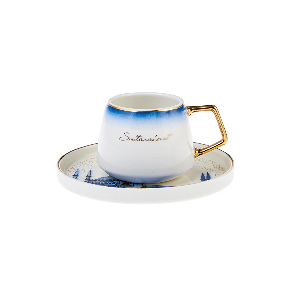 Karaca X İst Collection  istanbul 6 Kişilik Kahve Fincanı Takımı 100 ml görseli 5