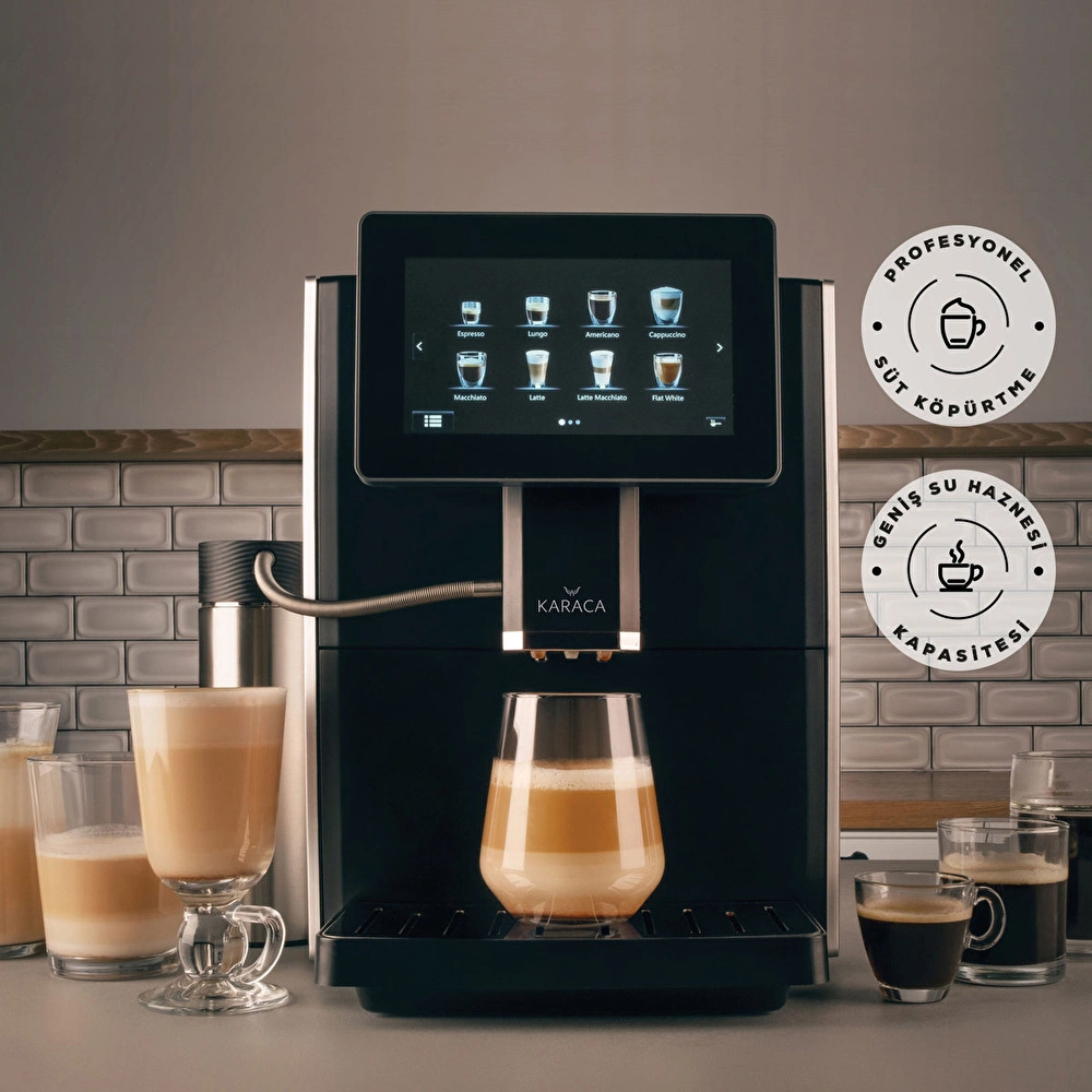 Karaca Coffee Art Tam Otomatik Espresso Capuccino Kahve Makinesi görseli 2
