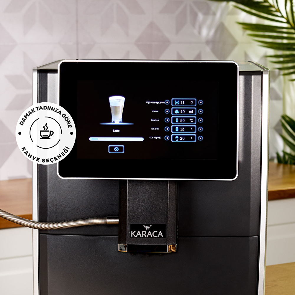 Karaca Coffee Art Tam Otomatik Espresso Capuccino Kahve Makinesi görseli 7