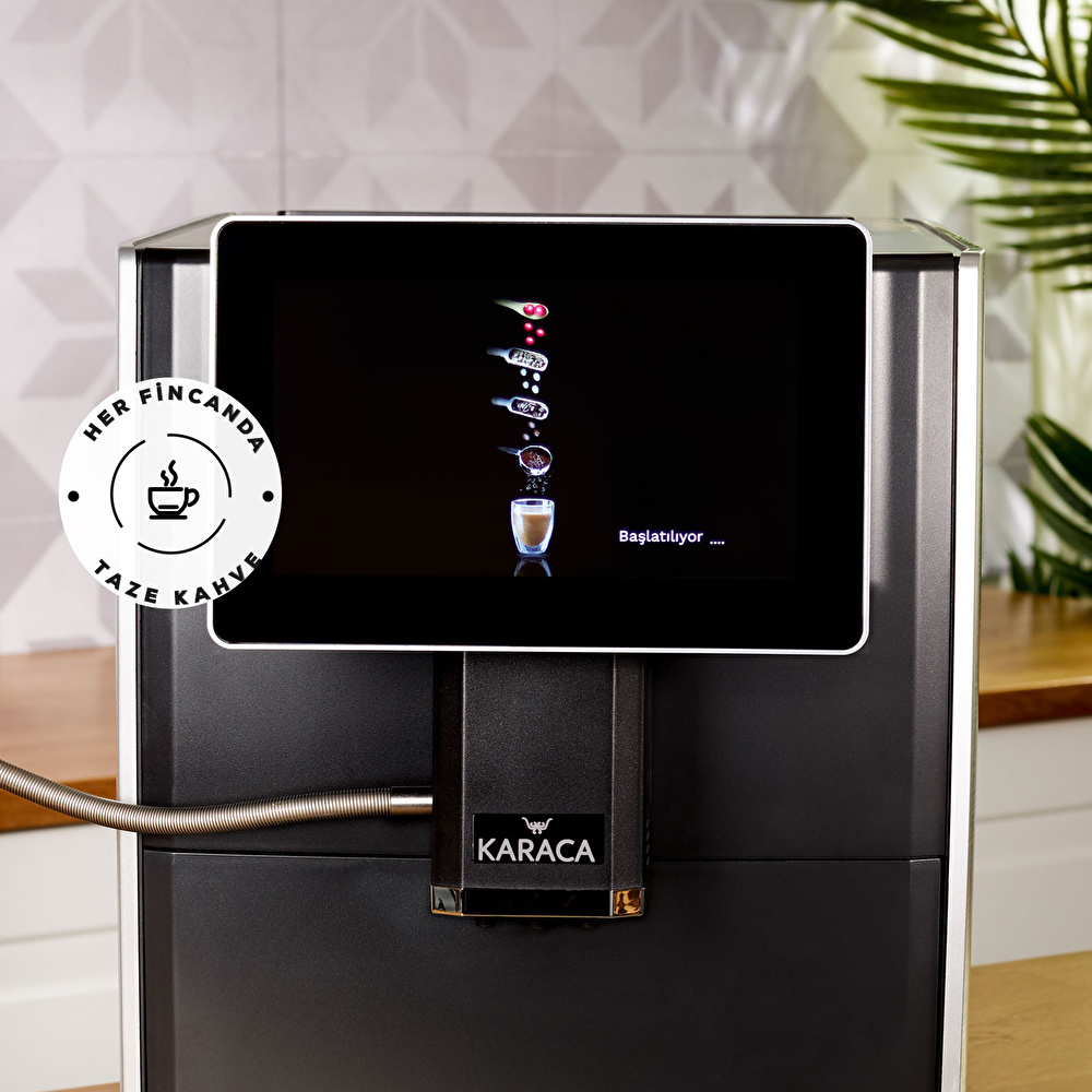 Karaca Coffee Art Tam Otomatik Espresso Capuccino Kahve Makinesi görseli 8