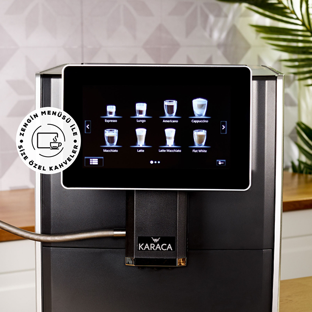 Karaca Coffee Art Tam Otomatik Espresso Capuccino Kahve Makinesi görseli 9