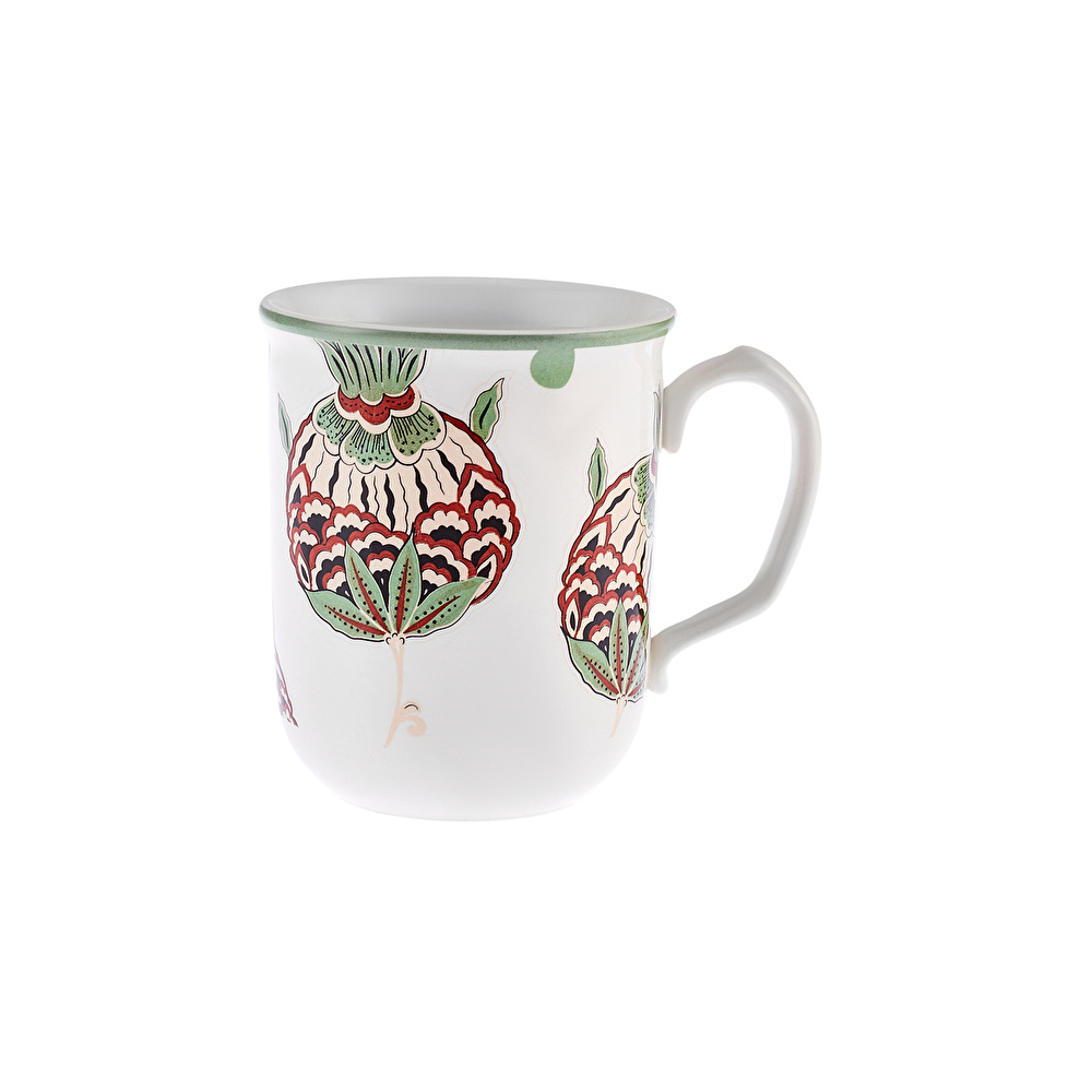 Karaca Paye Selçuklu Serisi Enginarlı Porselen Mug 340 ml görseli 1