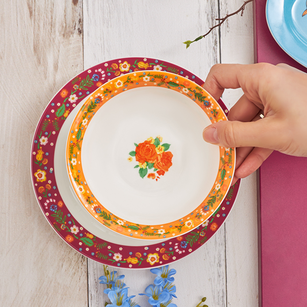 Karaca Flores Kase 14 cm görseli 2