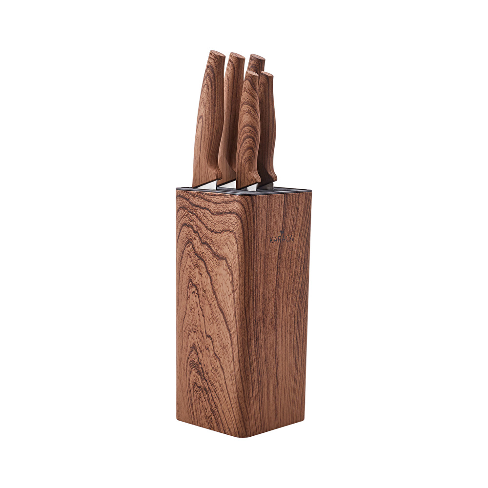KARACA WOODY SOFT 6 PARÇA BIÇAK SETİ görseli 11