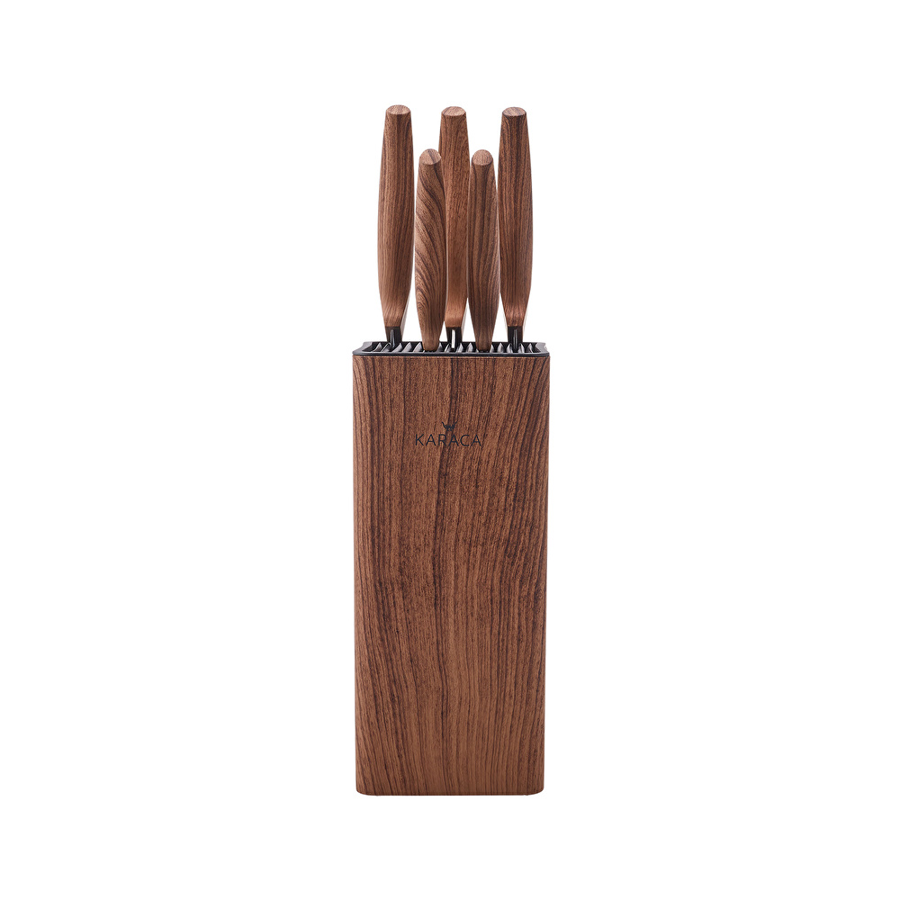 KARACA WOODY SOFT 6 PARÇA BIÇAK SETİ görseli 12