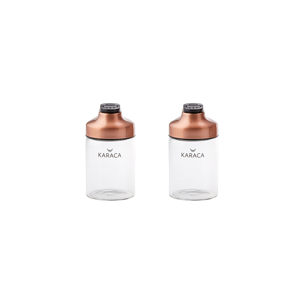 Karaca Dimple Copper Tuzluk ve Biberlik 150 ml görseli 2