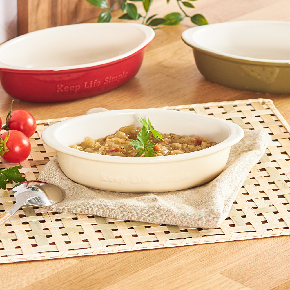 Karaca Elis Bej Fırın Kabı 19 cm görseli 2