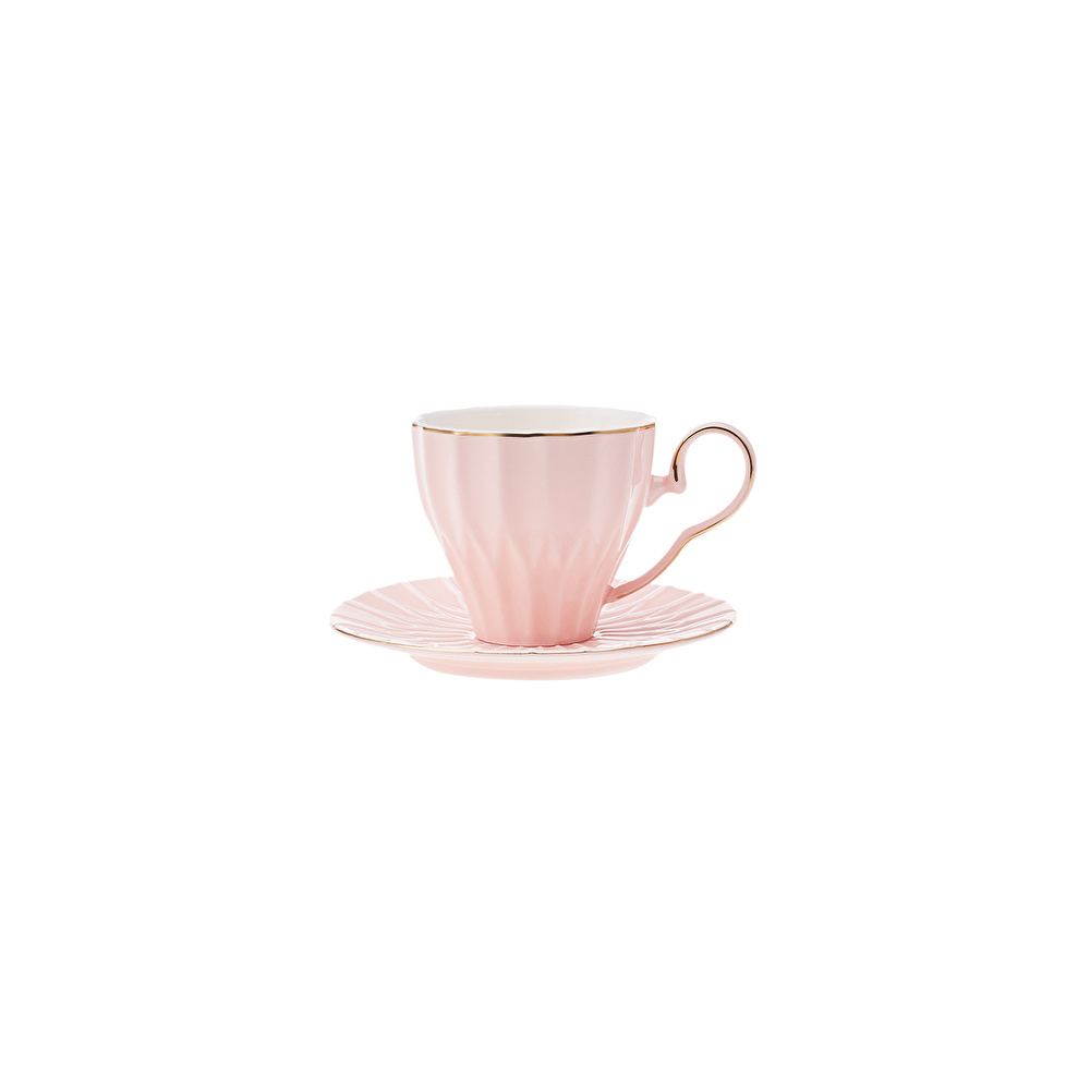 Karaca Corvus Pembe Mavi 2 Kişilik Çay Fincanı 220 ml görseli 4