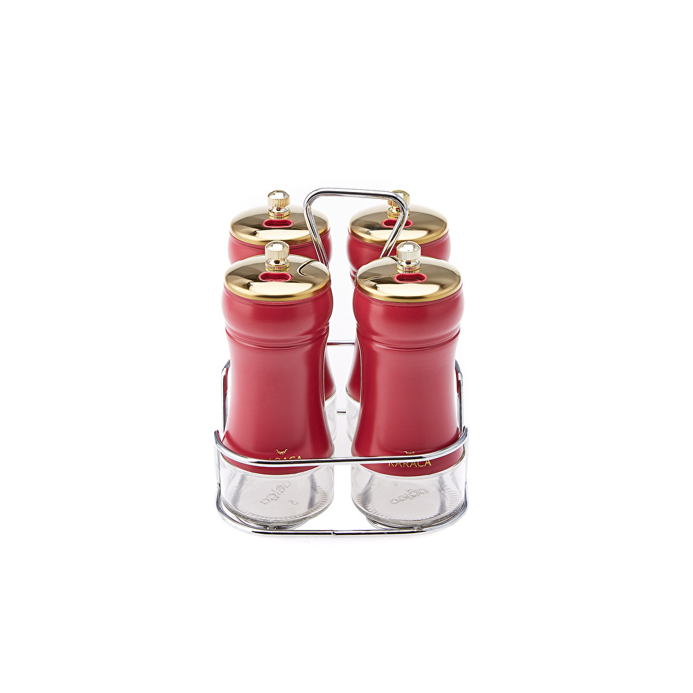 Karaca Gold Berry 5 Parça Cam Baharat Takımı görseli 4