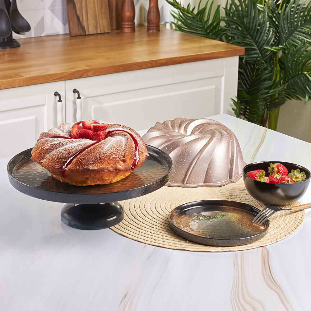 Karaca Cake Pro Pare Rosegold Döküm Kek Kalıbı thumbnail 8