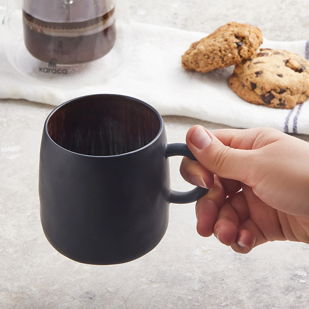 Karaca Black Galactic Mug 400 ml görseli 2