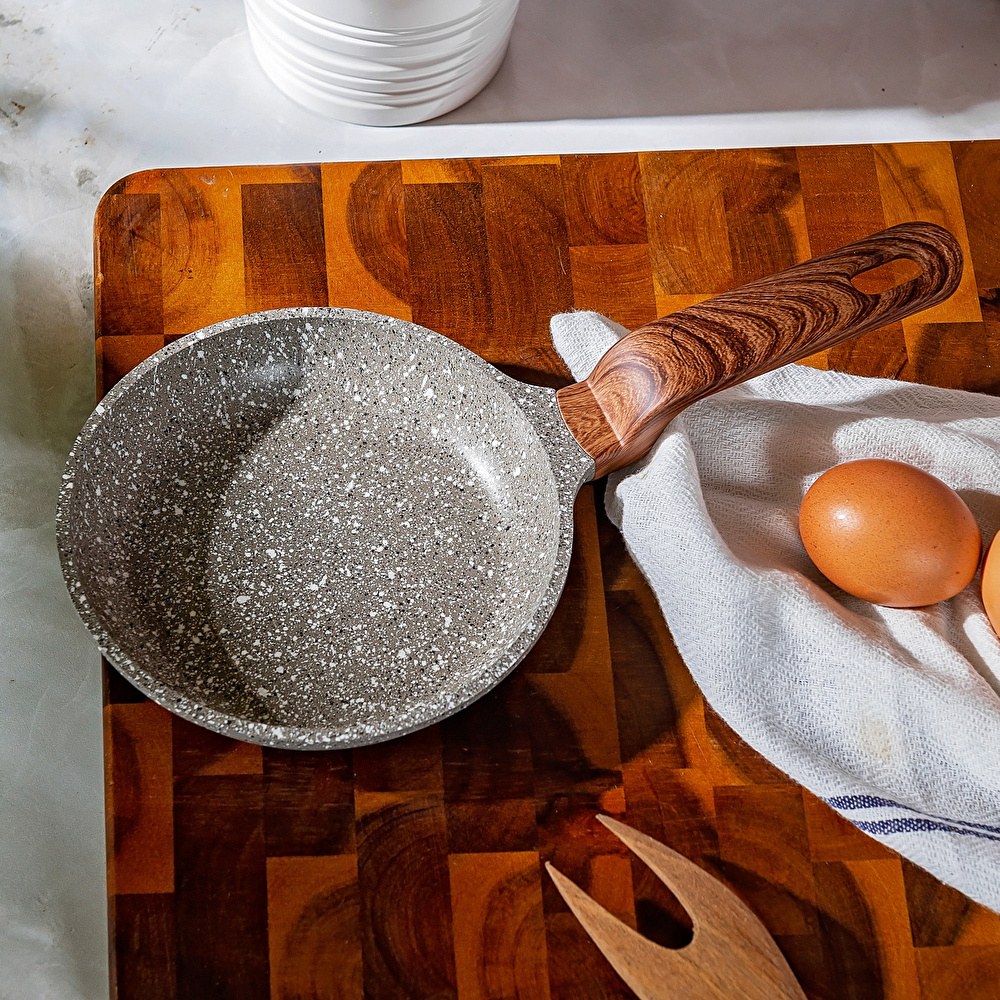 Karaca Biogranit Dark Silver Mini Tava 14 Cm Gri görseli 1