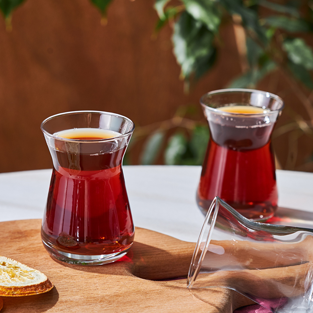 Karaca İrem 6'lı Çay Bardağı Seti 132 ml görseli 3