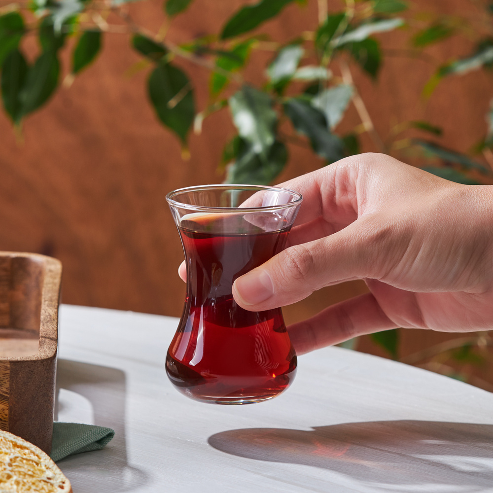 Karaca Vefa 6lı Çay Bardağı Seti 130 Ml görseli 4