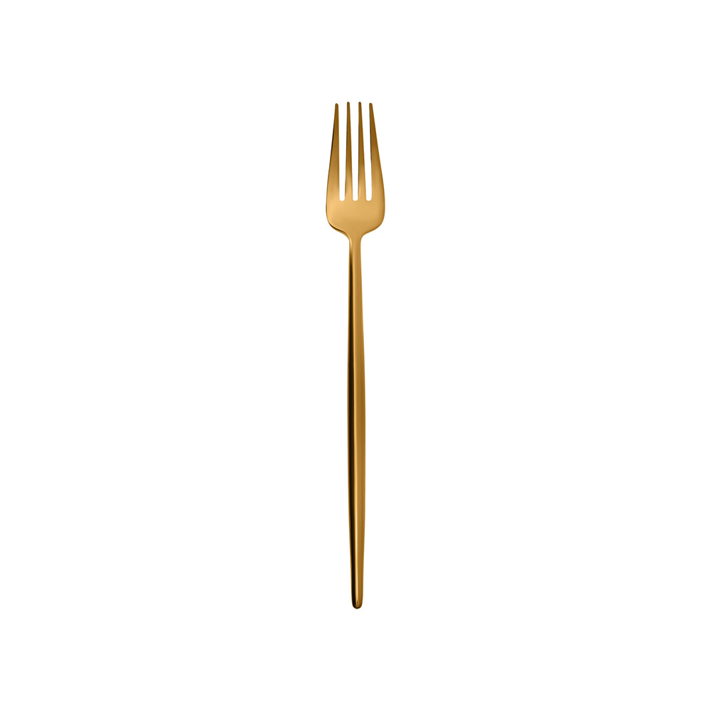 Karaca Jupiter 60 Parça 12 Kişilik Çatal Kaşık Bıçak Takımı Matte Gold  görseli 9