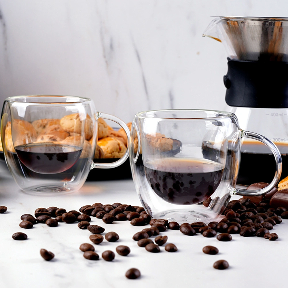 Karaca Çift Cidarlı Borosilikat 2'li Espresso Bardak Seti görseli 7