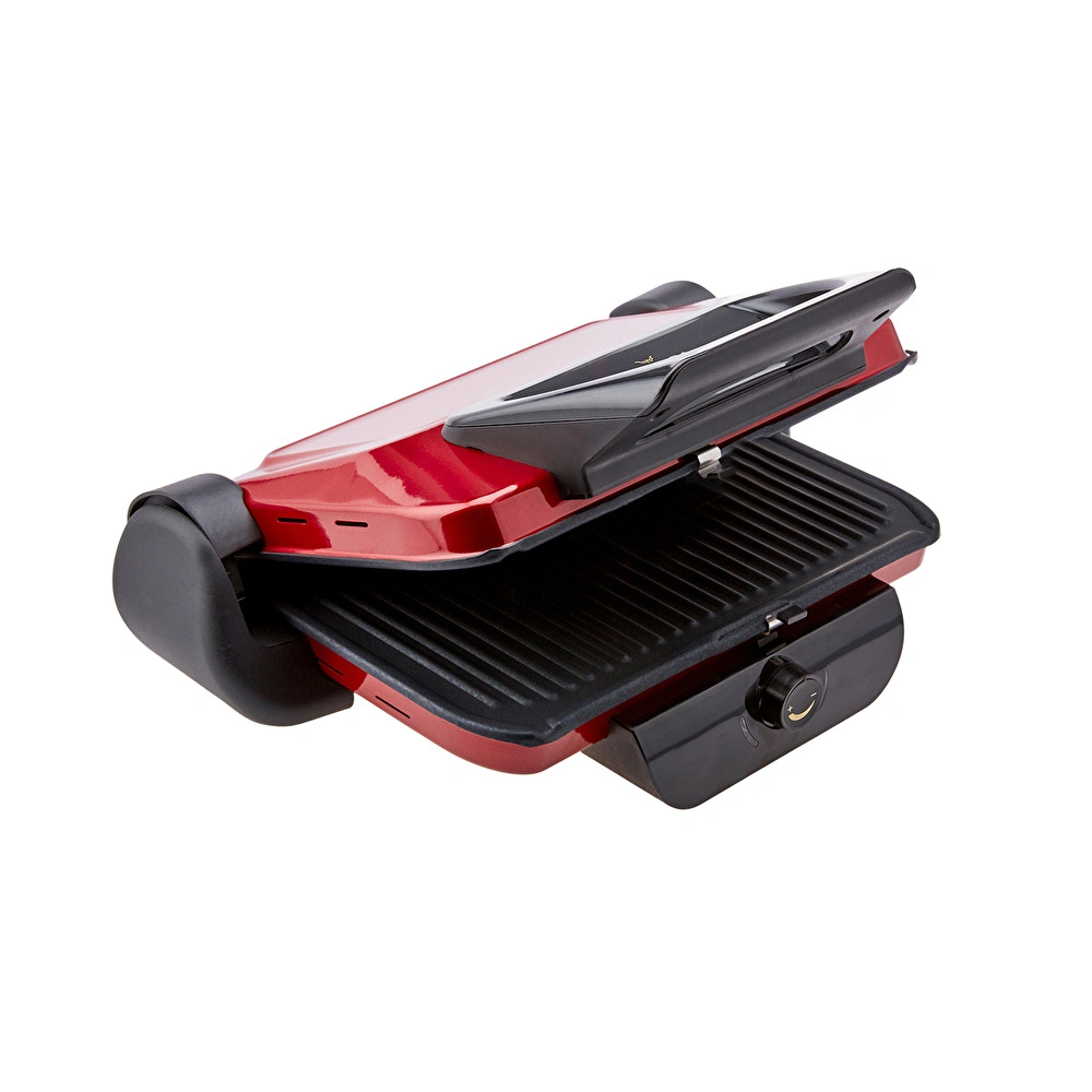 Karaca Future Plus Bio Diamond Antibakteriyel Izgara ve Tost Makinesi Rouge Red görseli 3