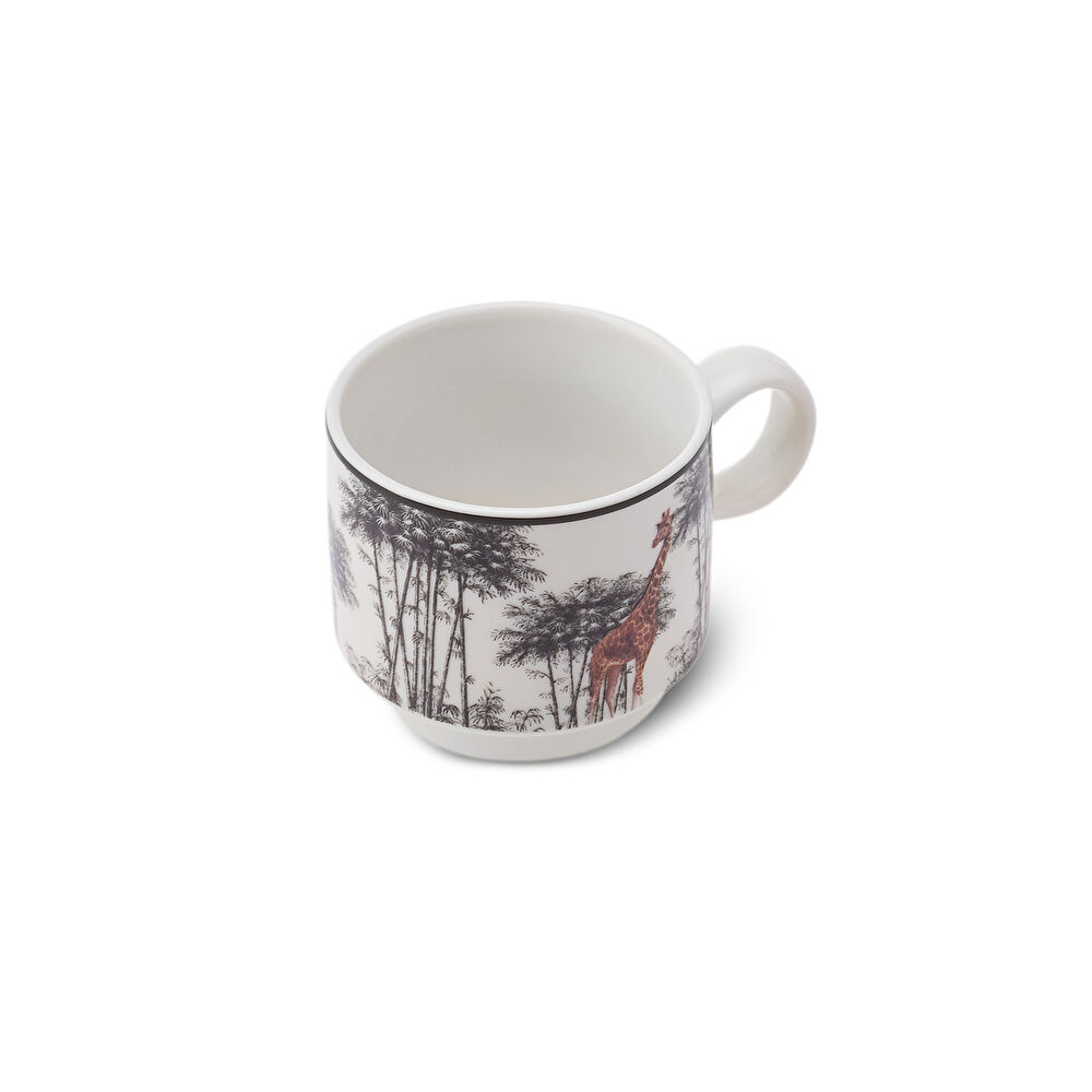 Karaca Jungle 5 Parça Standlı Çay Fincanı Seti 160 Ml thumbnail 10