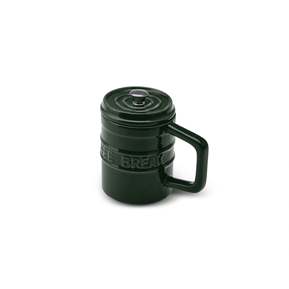 Karaca Coffe Break Yeşil Kupa 400 ml görseli 2