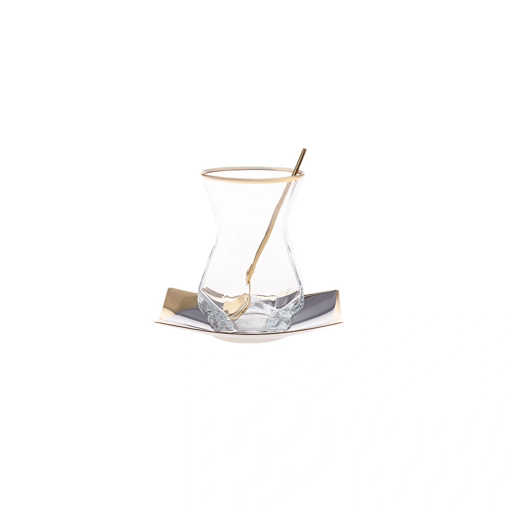 Karaca Gold Diamond 18 Parça Çay Seti görseli 4