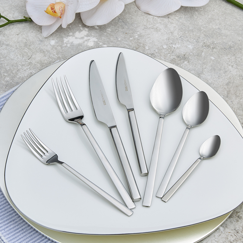 Karaca Heron 84 Parça 12 Kişilik Elegance Kutulu Çatal Kaşık Bıçak Takımı görseli 1