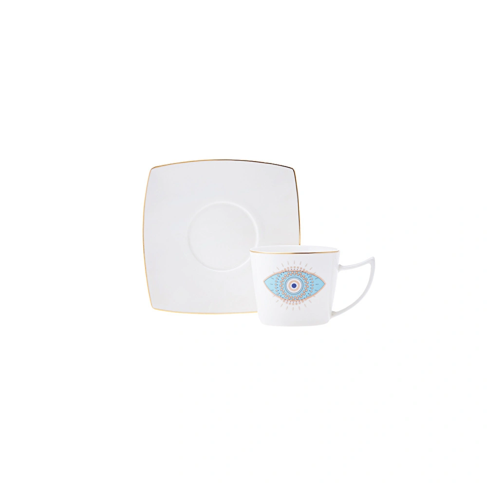 Karaca Eye 6 Kişilik Kahve Fincanı Takımı 80 ml görseli 4