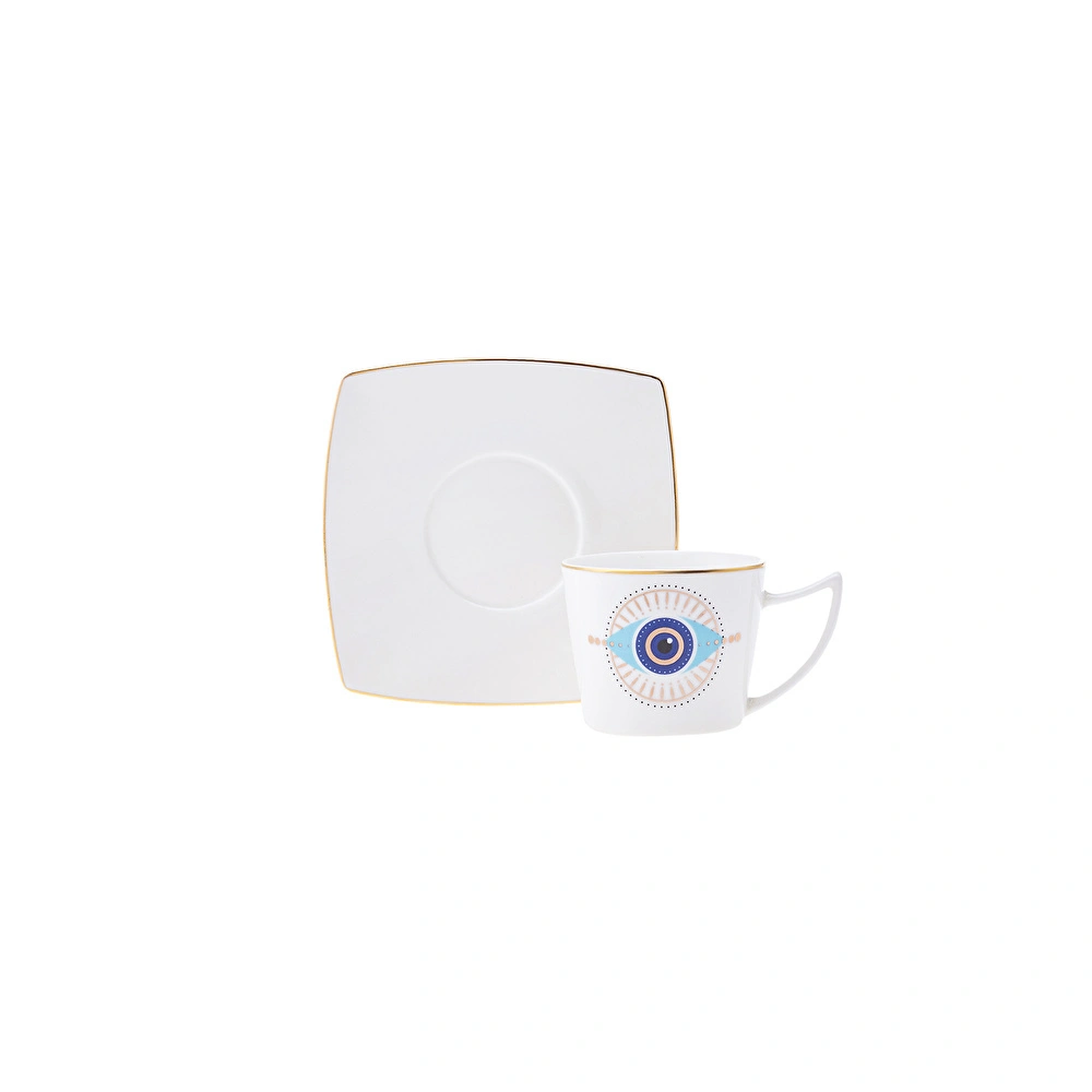 Karaca Eye 6 Kişilik Kahve Fincanı Takımı 80 ml görseli 6