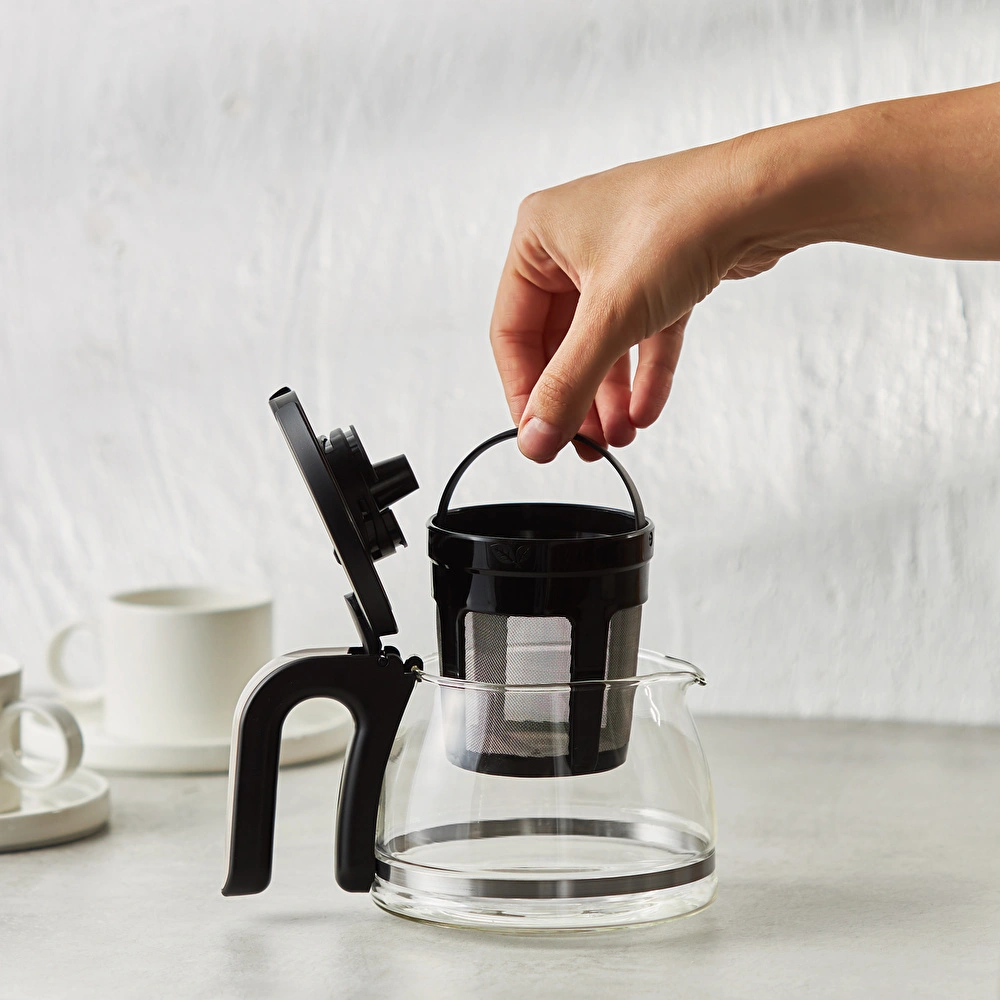 Karaca Coffee Brew Inox 2 in 1 Aroma Özellikli Filtre Kahve ve Çay Demleme Makinesi görseli 2