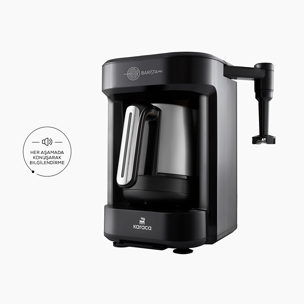 Karaca Hatır Barista Pro Konuşan Latte ve Türk Kahve Makinesi Rosegold görseli 2