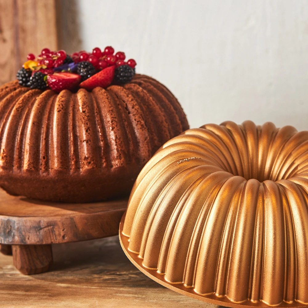 Karaca Cake Pro Dilimli Gold Döküm Kek Kalıbı görseli 10