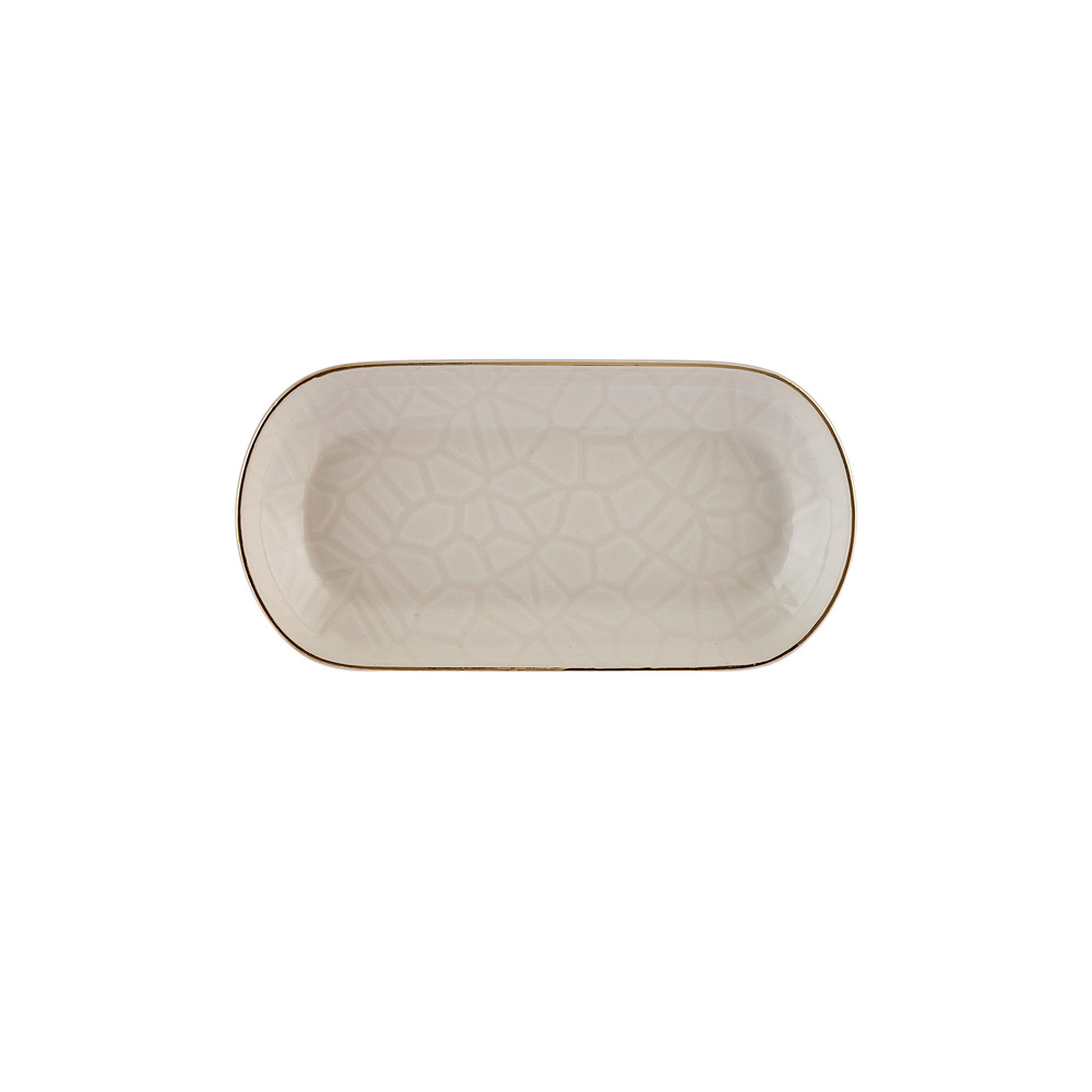 Karaca Calvin Küçük Kayık Tabak 19 cm görseli 1