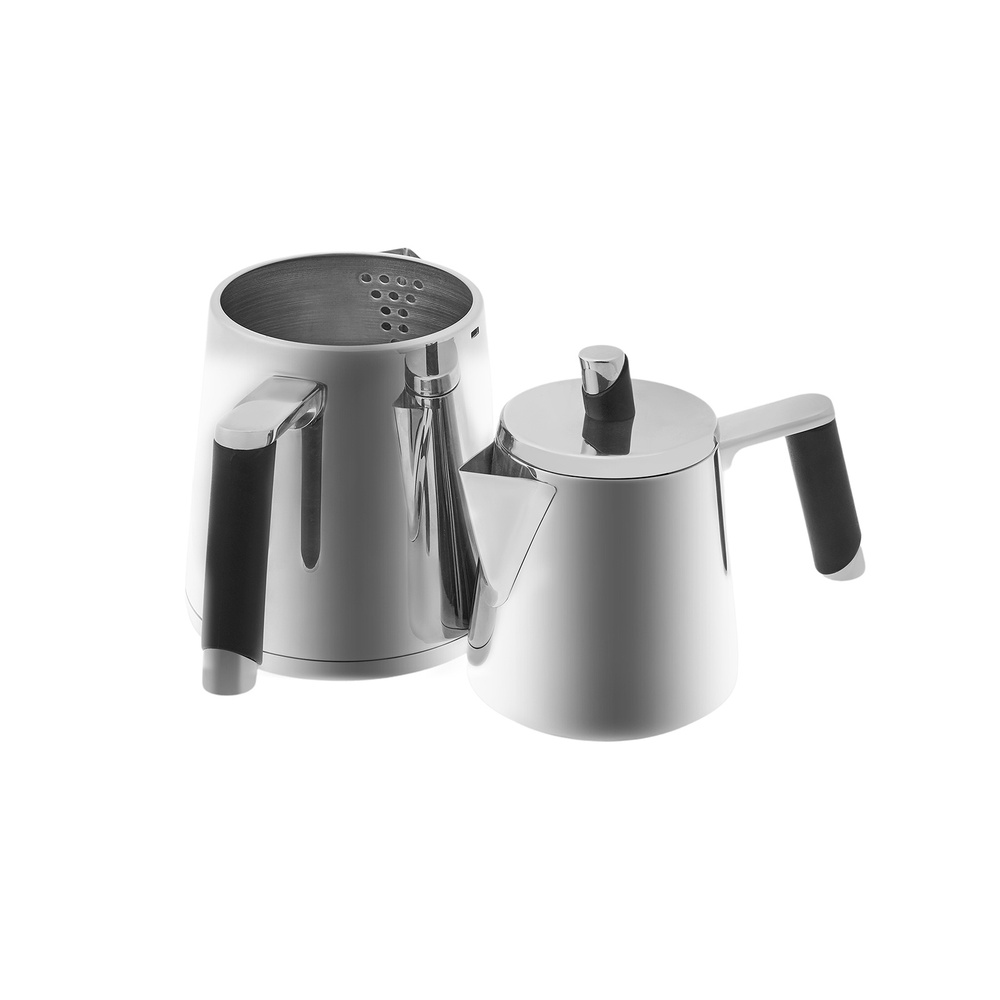 Karaca Powersteel 316+ Çelik İndüksiyon Tabanlı Blend Large Çaydanlık Takımı görseli 3