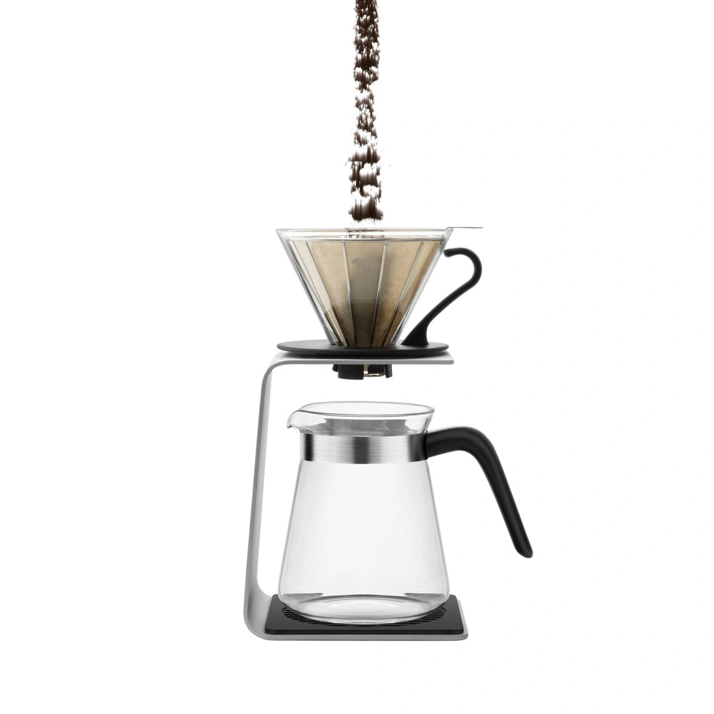Karaca Brewy Coffee Standlı Borosilikat Cam Kahve Demleme Seti 600 ml görseli 3