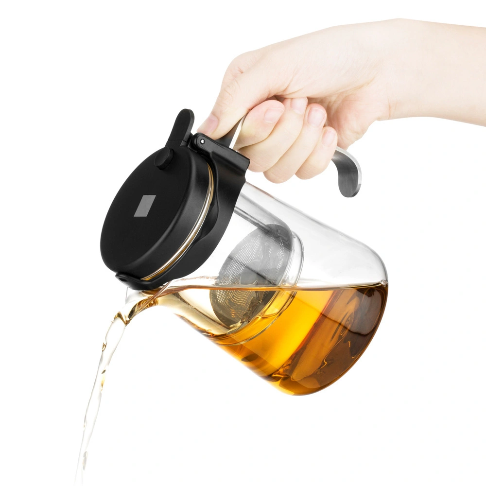 Karaca Brewy Tea Borosilikat Cam French Press 550 ml görseli 5