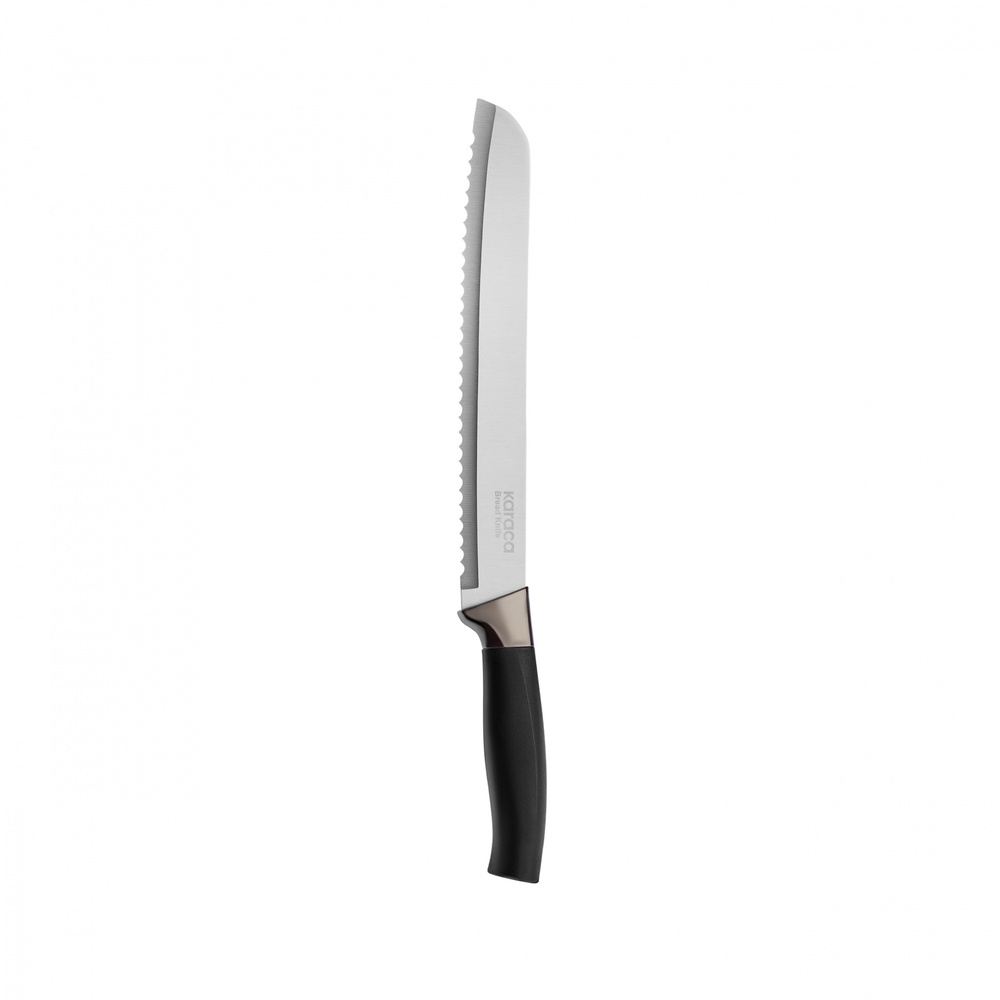 Karaca Helios Ekmek Bıçağı Black 32 cm görseli 1