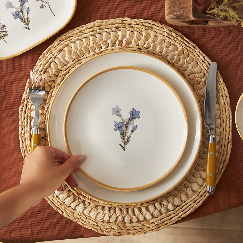 Karaca June Stoneware 18 Parça 6 Kişilik Kahvaltı/Servis Takımı görseli 5