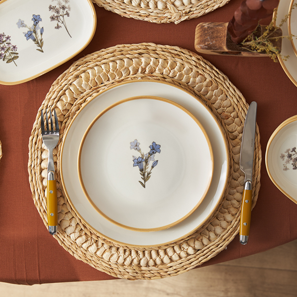 Karaca June Stoneware 18 Parça 6 Kişilik Kahvaltı/Servis Takımı görseli 6