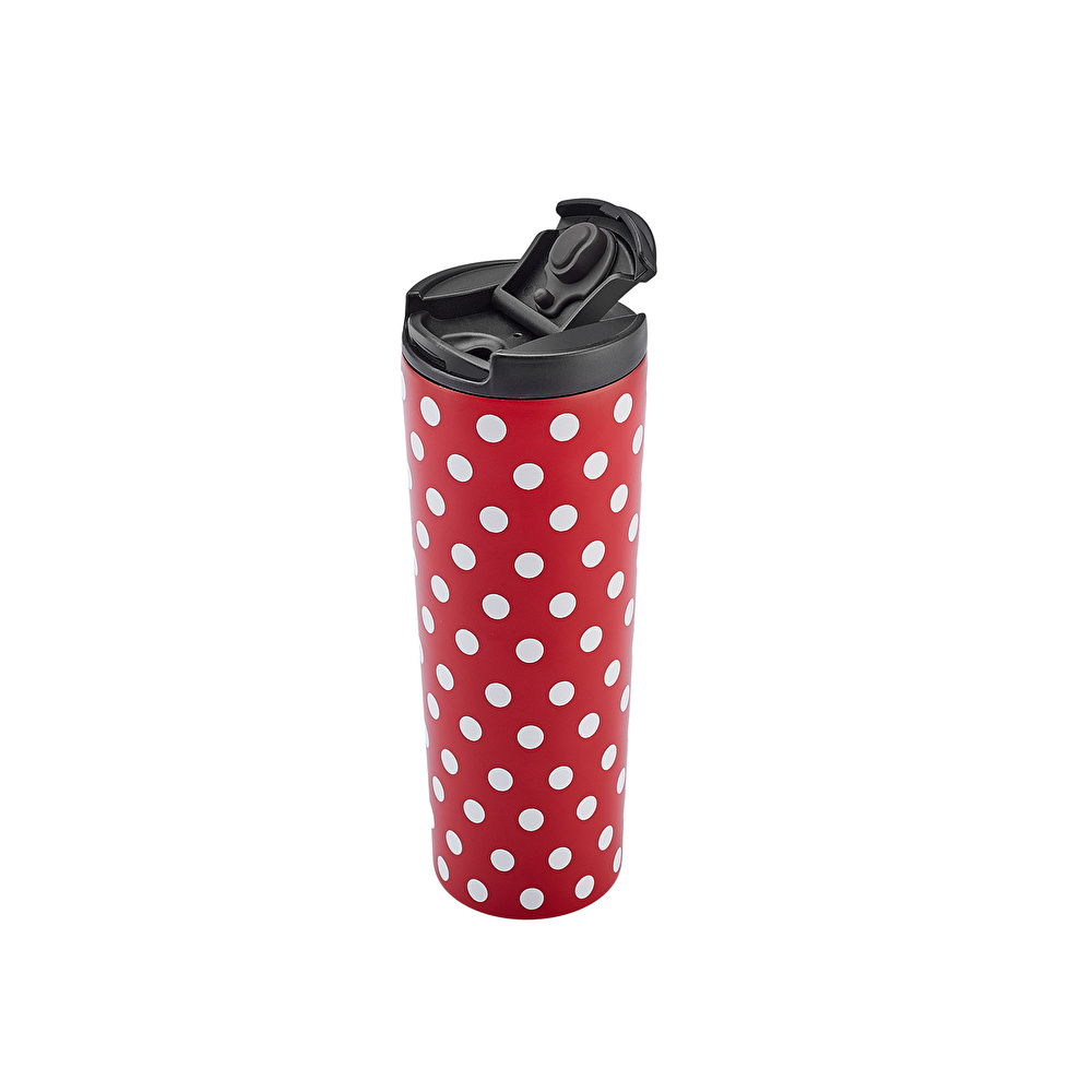  Karaca Puantiyeli Çelik Termos 450 ml görseli 1