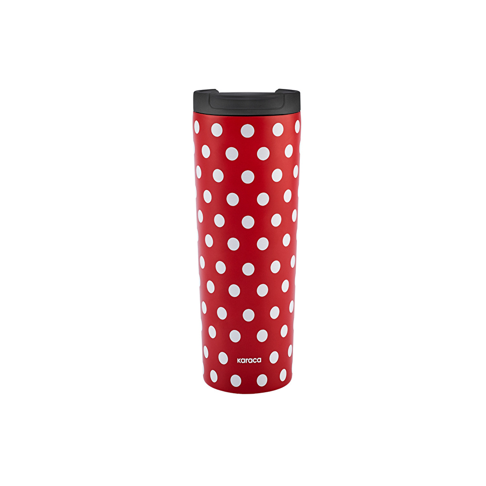  Karaca Puantiyeli Çelik Termos 450 ml görseli 3