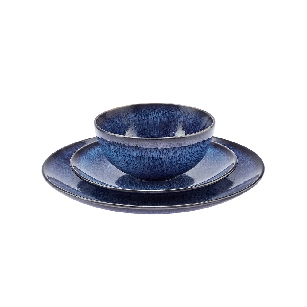 Karaca Marbelina Reaktif Stoneware 18 Parça 6 Kişilik Yemek Takımı görseli 2