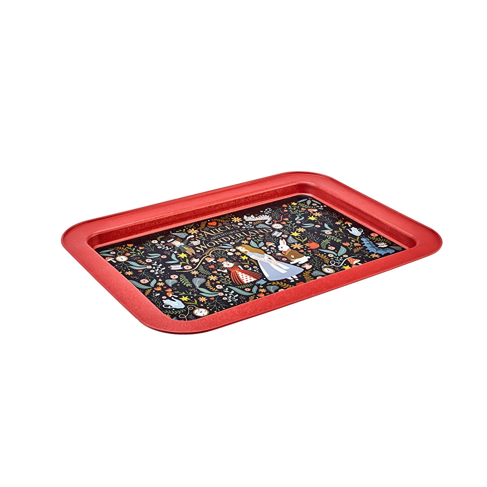 Karaca Alice Metal Dikdörtgen Tepsi 31x43 cm görseli 2